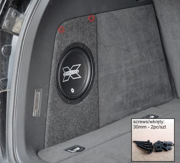 КОРОБКА КОРОБКИ VW VOLKSWAGEN TOUAREG 1 2002-2010 САБВУФЕР 20см С ОПЦИЯМИ