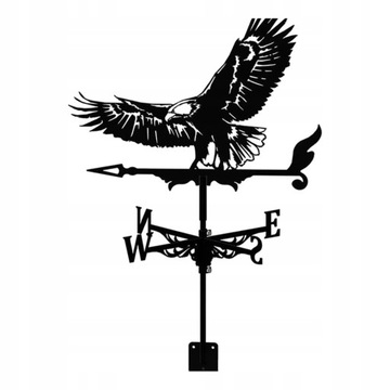 Konik do montażu na płocie Weathervane ze stali nierdzewnej