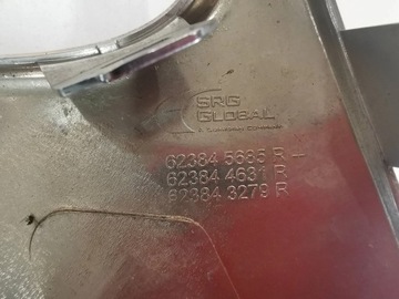 Listwa, chrom zderzaka przedniego RENAULT Scenic III lift prawa i lewa 327.