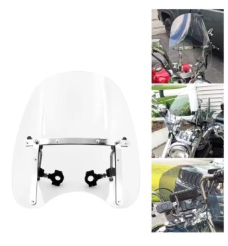 Topx Universal Motorcycle Glass Chopper Cruiser Custom + рама H 46 см.