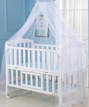 MOSKITIERA PODWIESZANA DO KOŁYSKI ŁÓŻECZKA DZIECI NA LATO PRZECIWKO OWADOM