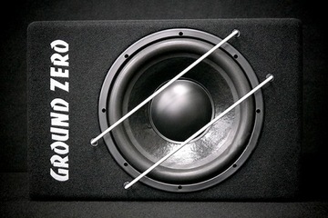 GROUND ZERO GZUB 25SQ PROFI, FAST SUB, 400 Вт RMS