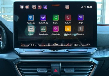 Cupra Leon II 2025 Cupra Leon Pakiety, SENNHEISER, ACC, Kamera, GPS, Kubelki, Indukcyjna lad, zdjęcie 25