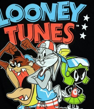 Looney Tunes Koszulka męska bez rękawów M Czarna