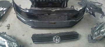 ПЕРЕДНИЙ комплект маска бампер крылья ремень радиатор VW POLO 6r 6C 2015R LC9X