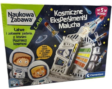 KOSMICZNE EKSPERYMENTY MALUCHA RAKIETA KOSMOS LAB