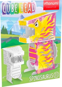 Модель кубической головы спинозавра