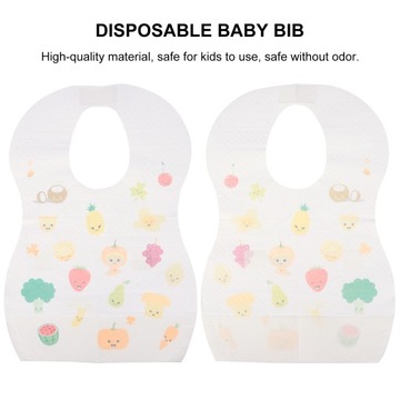 20 шт. Детские нагрудники с принтом - Защита одежды.