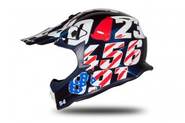 UFO KASK JUNIOR DZIECIĘCY CROSS ENDURO quad atv L 51 52 cm