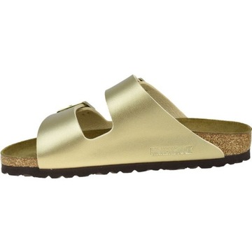 Złoty Skóra ekologiczna Buty Birkenstock r.36