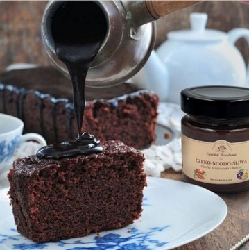 ВАРЕНЬЕ ИЗ СЛИВ С МЕДОМ КАКАО СЛИВА МЕД ПРИРОДА