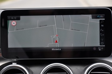 Mercedes Klasa C W205 Kabriolet Facelifting 1.5 200 184KM 2018 Mercedes-Benz Klasa C 200 4-Matic 9G-TRONIC Krajowy Bezwypadkowy, zdjęcie 35