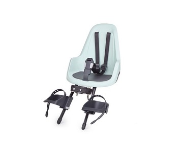 ВЕЛОСИПЕДНОЕ СИДЕНЬЕ BOBIKE GO MINI Mint + чехол 15 кг