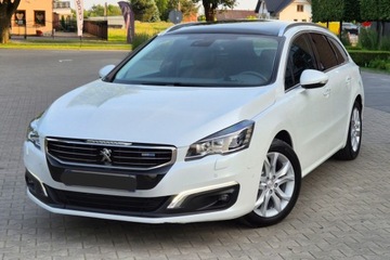 Peugeot 508 I 2017 Peugeot 508 SW 148tys km Full Led Navi Kamera Pano KeyLes Serwis BiałaPerła, zdjęcie 22