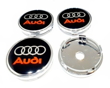 Dekielek audi kołpaczki dekle 60mm 60 mm audi znaczki 60mm/56mm