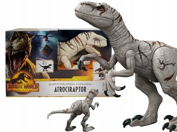 JURASSIC WORLD OGROMNY DINOZAUR KOLOSALNY ATROCIRAPTOR 93 cm