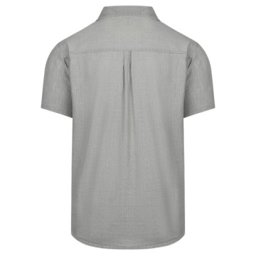 РУБАШКА МУЖСКАЯ ОБЫЧНАЯ С КАРМАНАМИ НА КНОПКАХ И МОЛНИИ - ПЕСОЧНЫЙ - XL