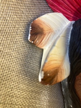 ИНДИЙСКАЯ ГОЛОВА Текумсе, ДЛЯ ПОДВЕСКИ - ВИНТАЖ