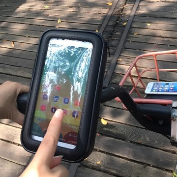 Водонепроницаемый ВЕЛОСИПЕДНЫЙ КРЕПЛЕНИЕ ДЛЯ ТЕЛЕФОНА GPS-ЧЕХОЛ НА РУЛЕ