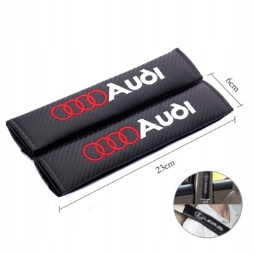 2шт чехол для ремня безопасности Audi