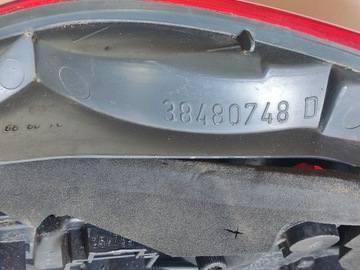 LANCIA LYBRA 2001 ZADNÍ STRANA PRAVÁ SVĚTLO