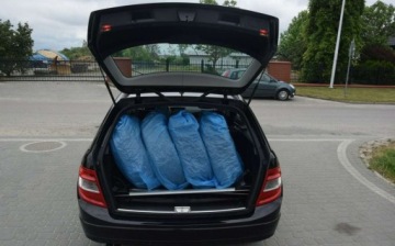 Mercedes Klasa C W204 Kombi T204 1.6 180 K BlueEFFICIENCY 156KM 2009 Mercedes-Benz Klasa C 1.6B Kompresor Automat PDC Tempomat 2 KPL KOL Sprowa, zdjęcie 13
