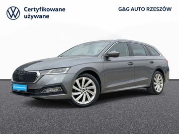 Skoda Octavia IV Scout 1.5 TSI ACT 150KM 2022 Skoda Octavia Virtual Cockpit, tempomat, kamera cofania 1.5 Benzyna 150KM