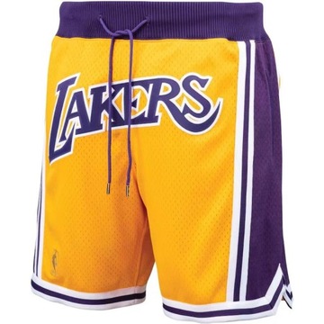 Spodenki Los Angeles Lakers 2022 LeBron James Kobe, krótkie spodenki
