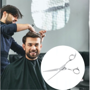 ОСТРЫЕ УДОБНЫЕ НОЖНИЦЫ ДЛЯ СТРИЖКИ ВОЛОС НЕ ЗАСТРАИВАЮТ КОРПУС