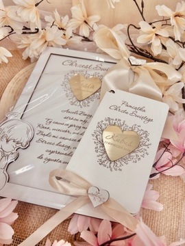 СУВЕНИР НА СВЯТОЕ КРЕЩЕНИЕ С ПЕРСОНАЛЬНОЙ КАРТИНКОЙ + КОЛЕНИЦА