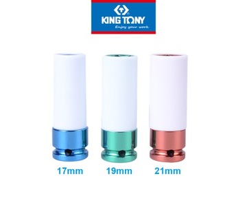 nasadka udarowa długa 1/2'' 17 mm CIENKOŚCIENNA do felg alum K-T