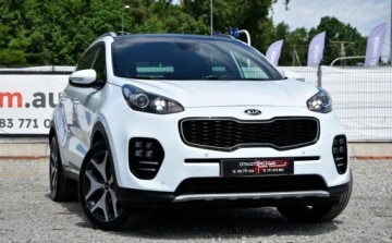 Kia Sportage IV SUV 2.0 CRDi 185KM 2018 Kia Sportage SKORA Alusy LED Navi linne assist idealny jak nowy 2.0 Diesel