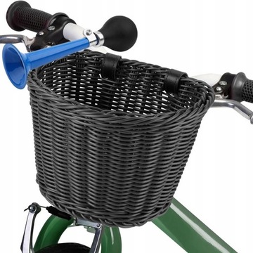 КОРЗИНА, КОРЗИНА ДЛЯ БУТЫЛОК, ВЕЛОСИПЕД, СКУТЕР, РУЛЬ, ПОДАРОК ​​НА ДЕНЬ РОЖДЕНИЯ, ЧЕРНЫЙ