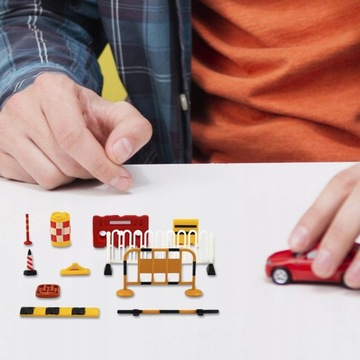 11 szt. Symulacja znaków drogowych na ulicę