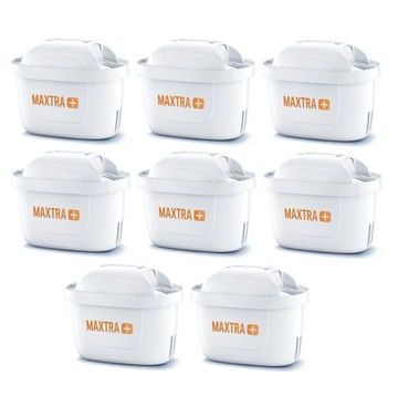 8 SZTUK WKŁAD FILTR BRITA MAXTRA PRO PLUS+ HARD WATER ORYGINALNE