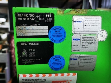 АНАЛИЗАТОР ВЫХЛОПНЫХ ГАЗОВ BOSCH BEA 350 + ОПАТИМЕТР BOSCH RTM 430 ИЗ ГЕРМАНИИ!