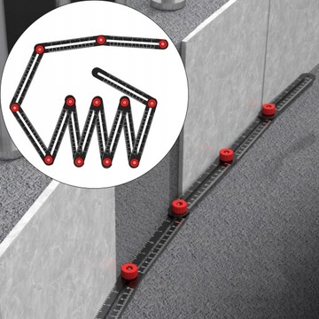 Многоугольная линейка для расположения плиток