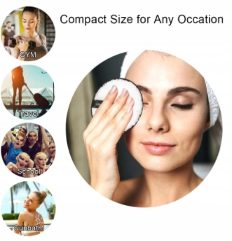 ХЛОПКОВЫЕ КОСМЕТИЧЕСКИЕ ПАДЫ 12СМ, 3 ШТ.