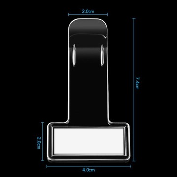 ДЕРЖАТЕЛЬ ЗАЖИМА ДЛЯ ОКНА ПАРКОВОЧНОГО БИЛЕТА И ИД-КАРТЫ