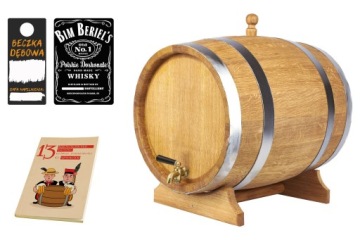 Дубовая бочка 30л для виски, самогона, вина, ликеров (с сертификатом ПЖ)