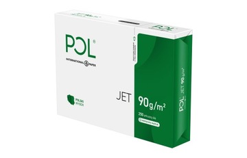 Papier ksero biurowy Poljet format A4 90g 250 arkuszy