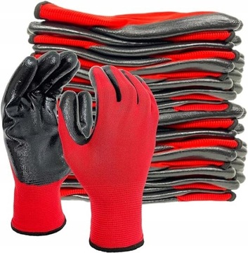 Rękawice rękawiczki Primaxo ochronne bhp r 10 Latex 1 para WYTRZYMAŁE MOCNE