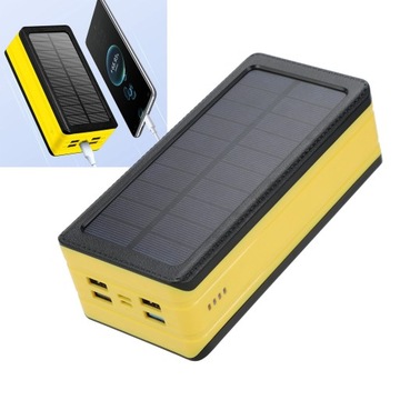 Солнечная батарея 60000 мАч 66 светодиодов 4