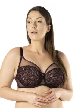 Nipplex DAISY Biustonosz Soft Bakłażanowy 85B