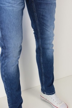 MUSTANG OREGON TAPERED SLIM SPODNIE JEANS _ W30 L34