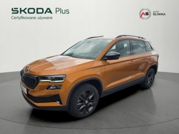 Skoda Karoq Crossover Facelifting 1.5 TSI ACT 150KM 2023 Skoda Karoq AAC, Matrix, Ambiente, Nawigacja, Podgrzewane Fotele i Kierown