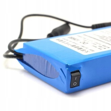 AKUMULATOR LITOWA 12V 1-2A 6800MAH Z ADAPTEREM