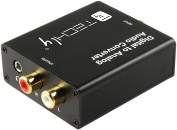 Toslink SPDIF Коаксиальный аналоговый RCA ЦАП