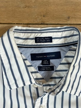 Tommy Hilfiger koszula klasyczna logo klasyk L XL