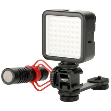 GIMBAL MOUNT 3x холодный башмак для микрофона, светодиодная лампа ULANZI PT-3